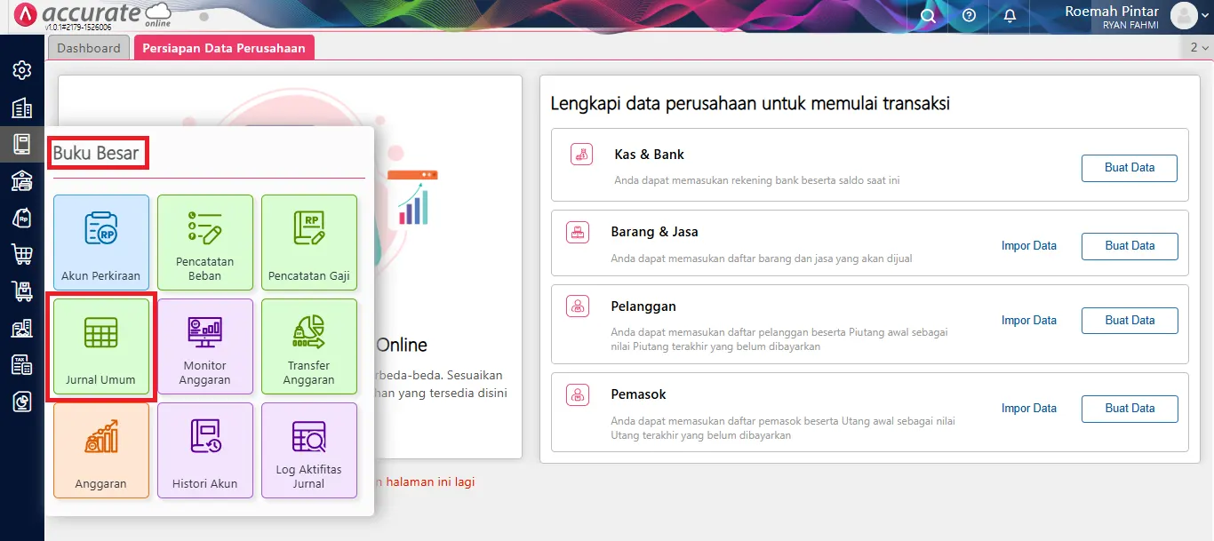 01 membuat jurnal umum